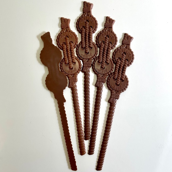 Whaler's Wharf Toronto 70's Swizzle Sticks ~ Set of 5 - Picture 2 of 5